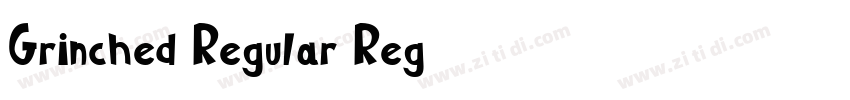 Grinched Regular Reg字体转换 Grinched Regular Reg字体转换